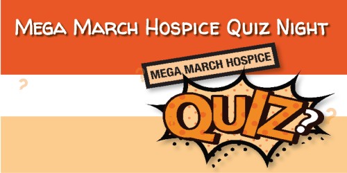 Mega March Hospice Quiz Night 2023