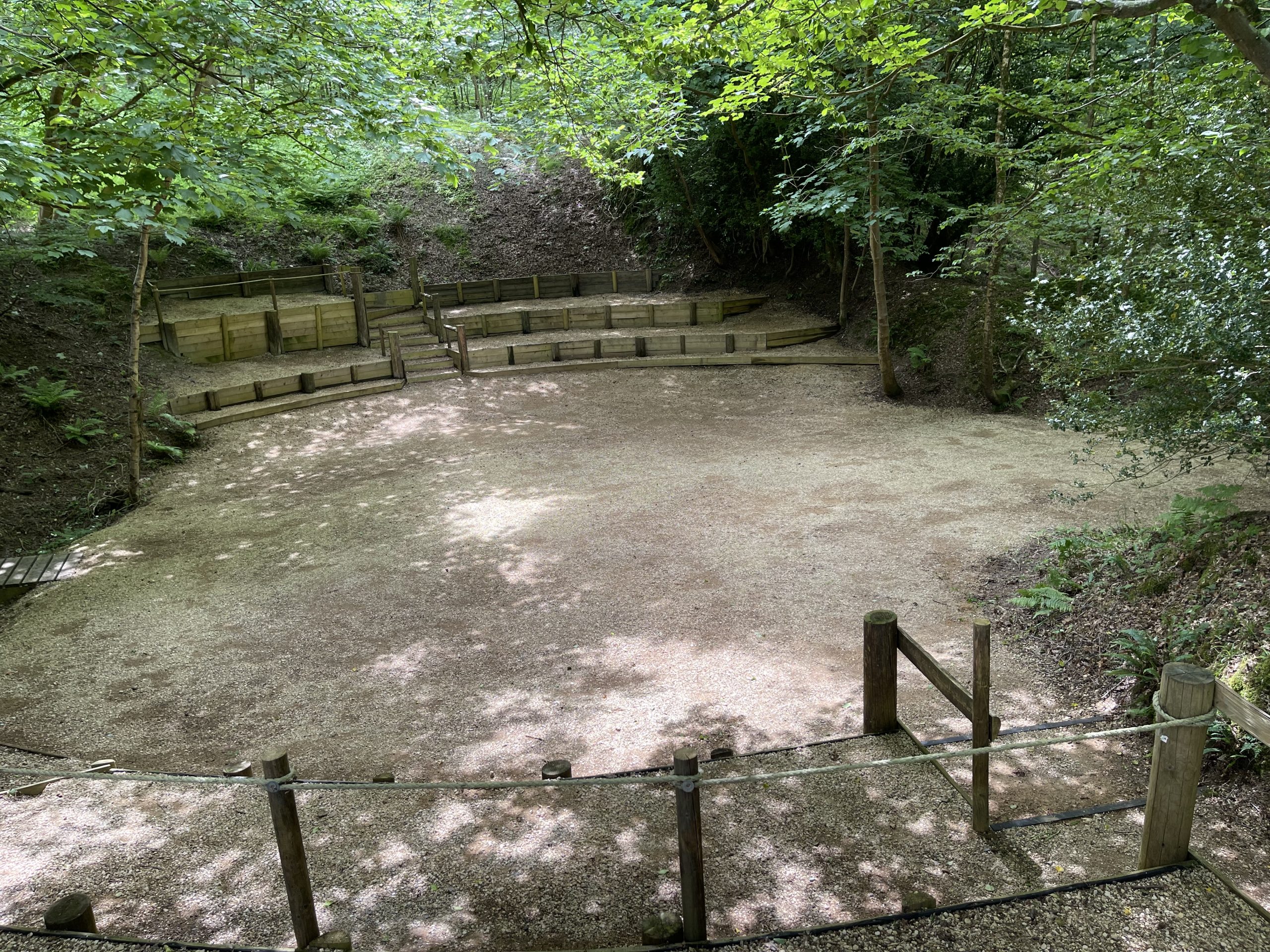 Quarry wood auditorium